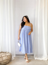 Load image into Gallery viewer, Sweetheart Dress Seersucker - Plus Size
