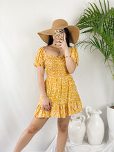 Load image into Gallery viewer, Sabrina Smocked Dress
