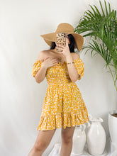 Load image into Gallery viewer, Sabrina Smocked Dress
