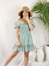 Load image into Gallery viewer, Sabrina Smocked Dress
